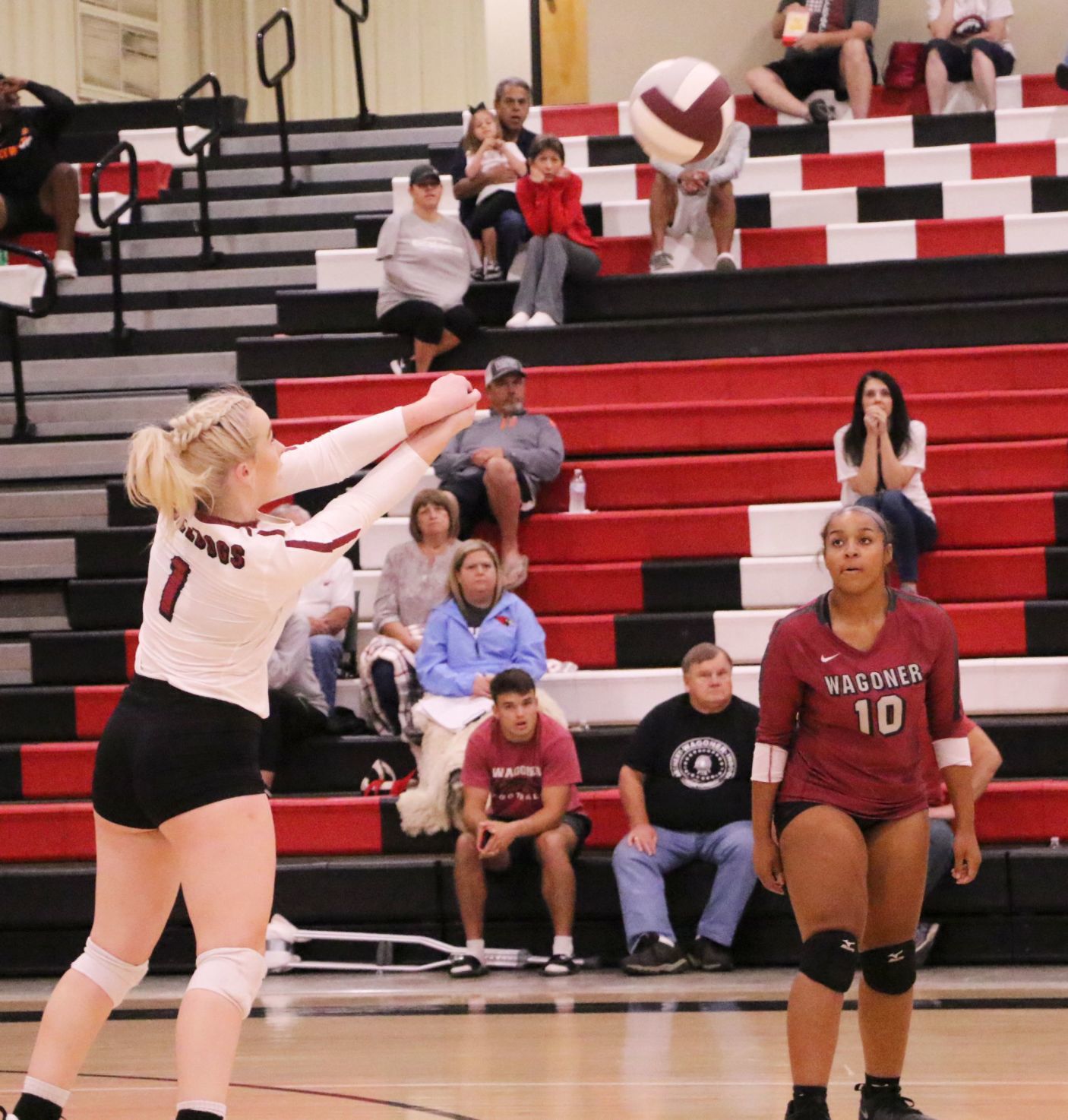 Wagoner Volleyball with Collinsville